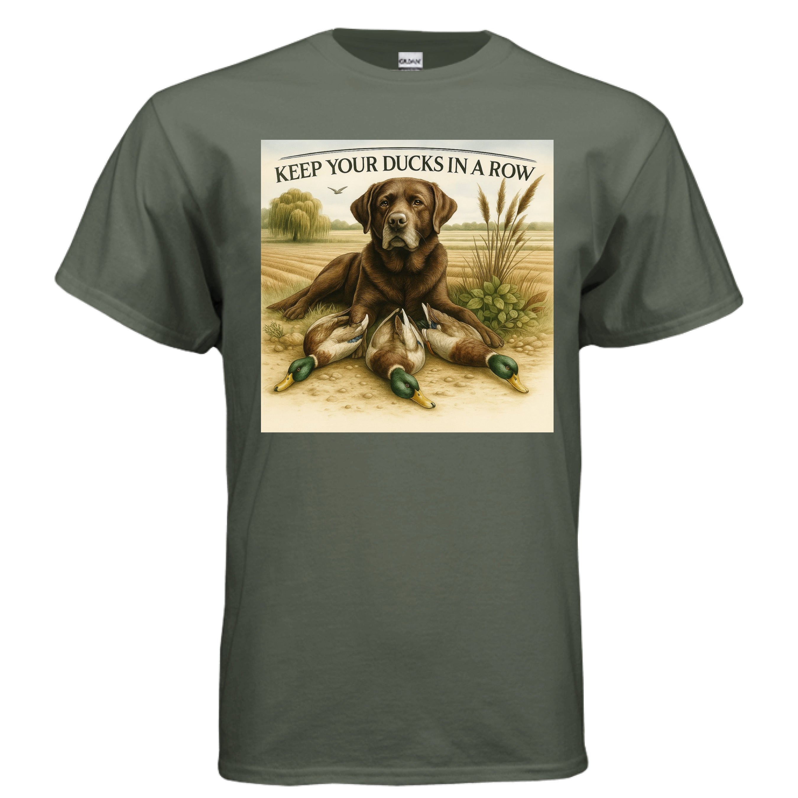 MILITARY GREEN - FRONT