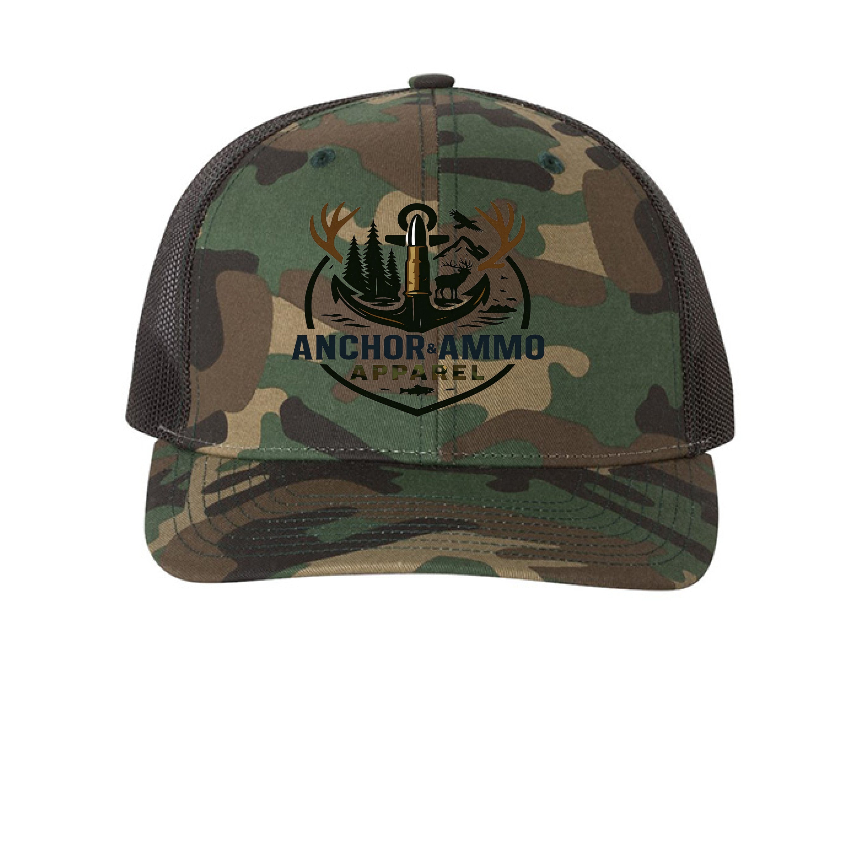 Army Camo/ Black - FRONT