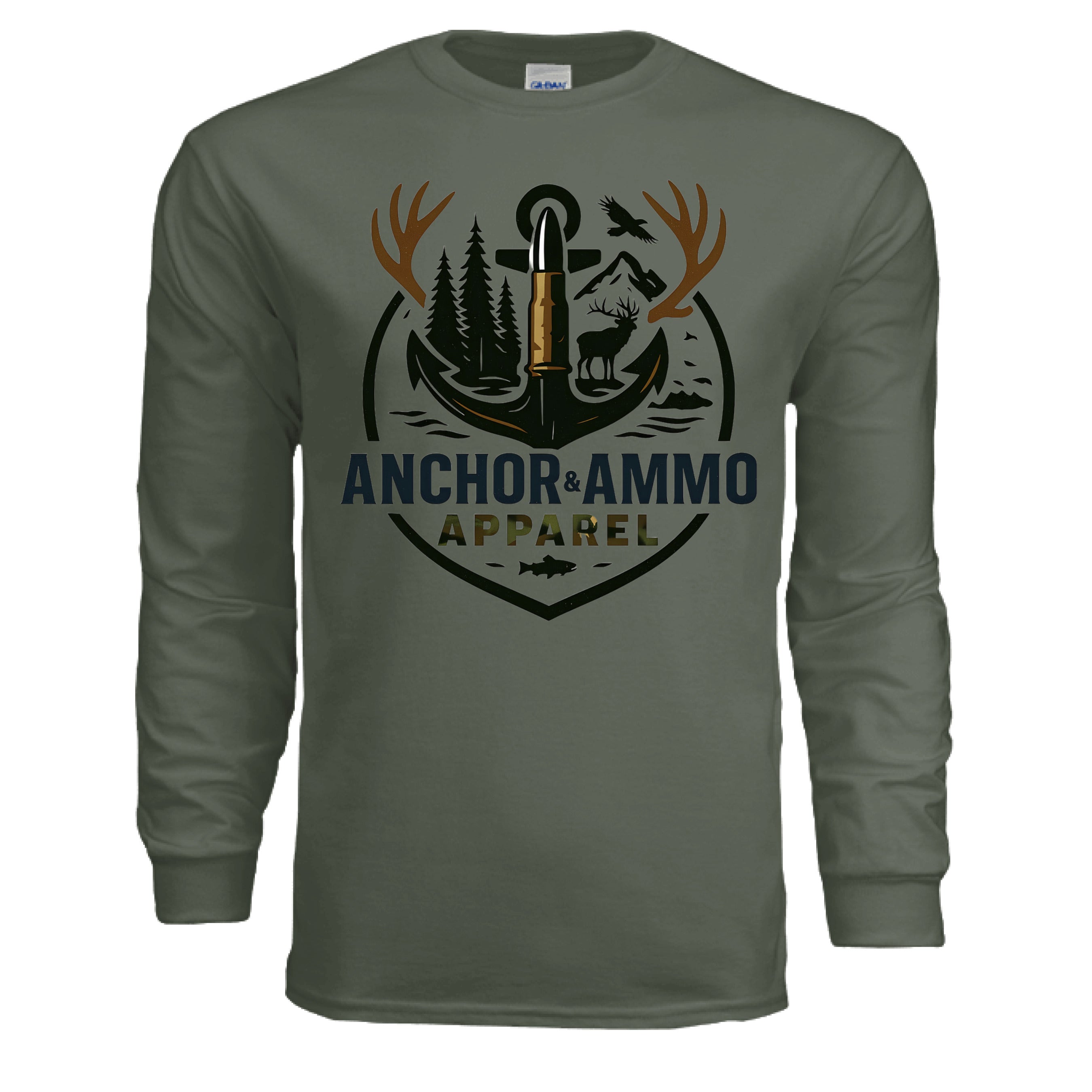 MILITARY GREEN - FRONT