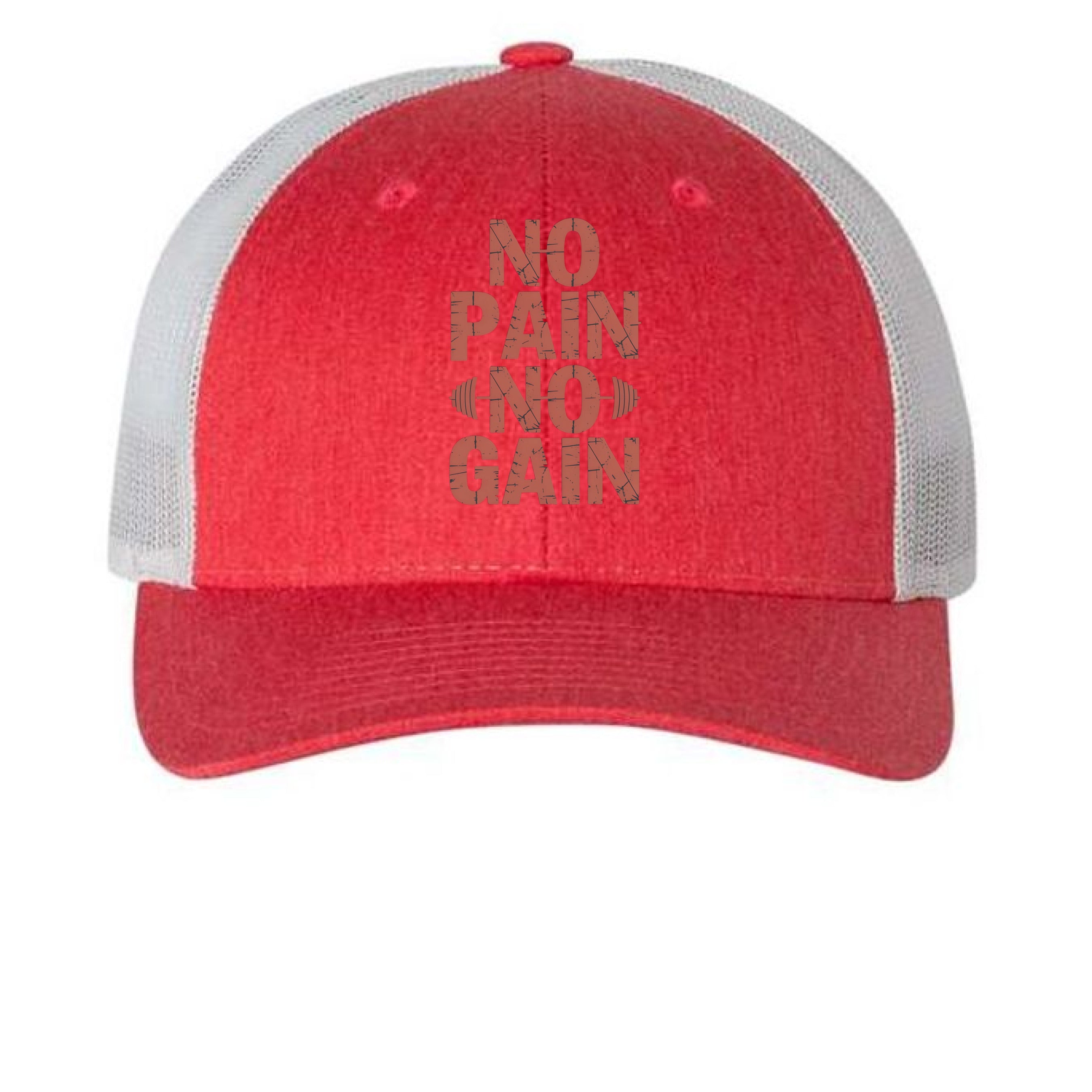 Heather Red/ Silver - FRONT