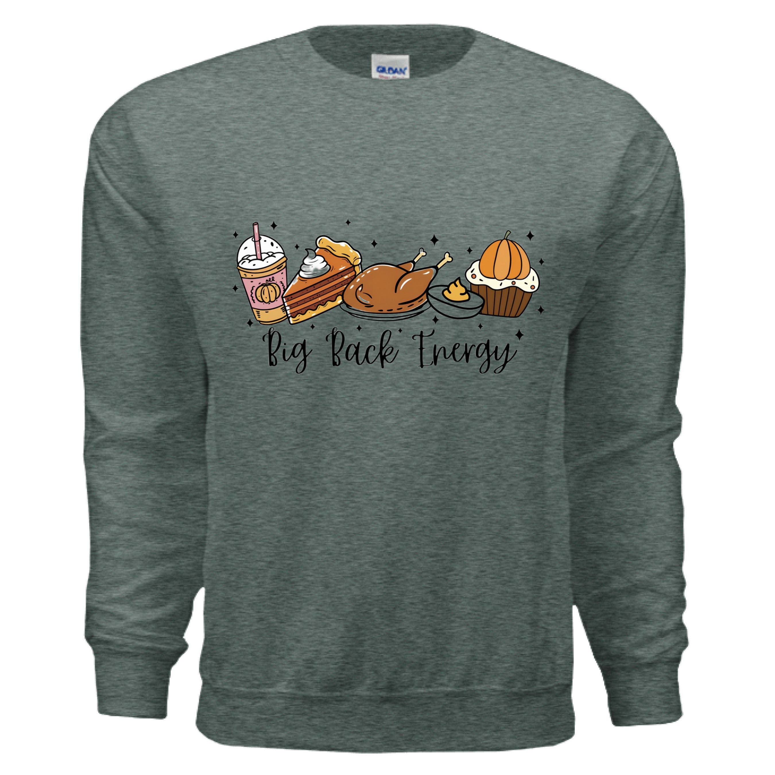 HEATHER SPORT DARK GREEN - FRONT