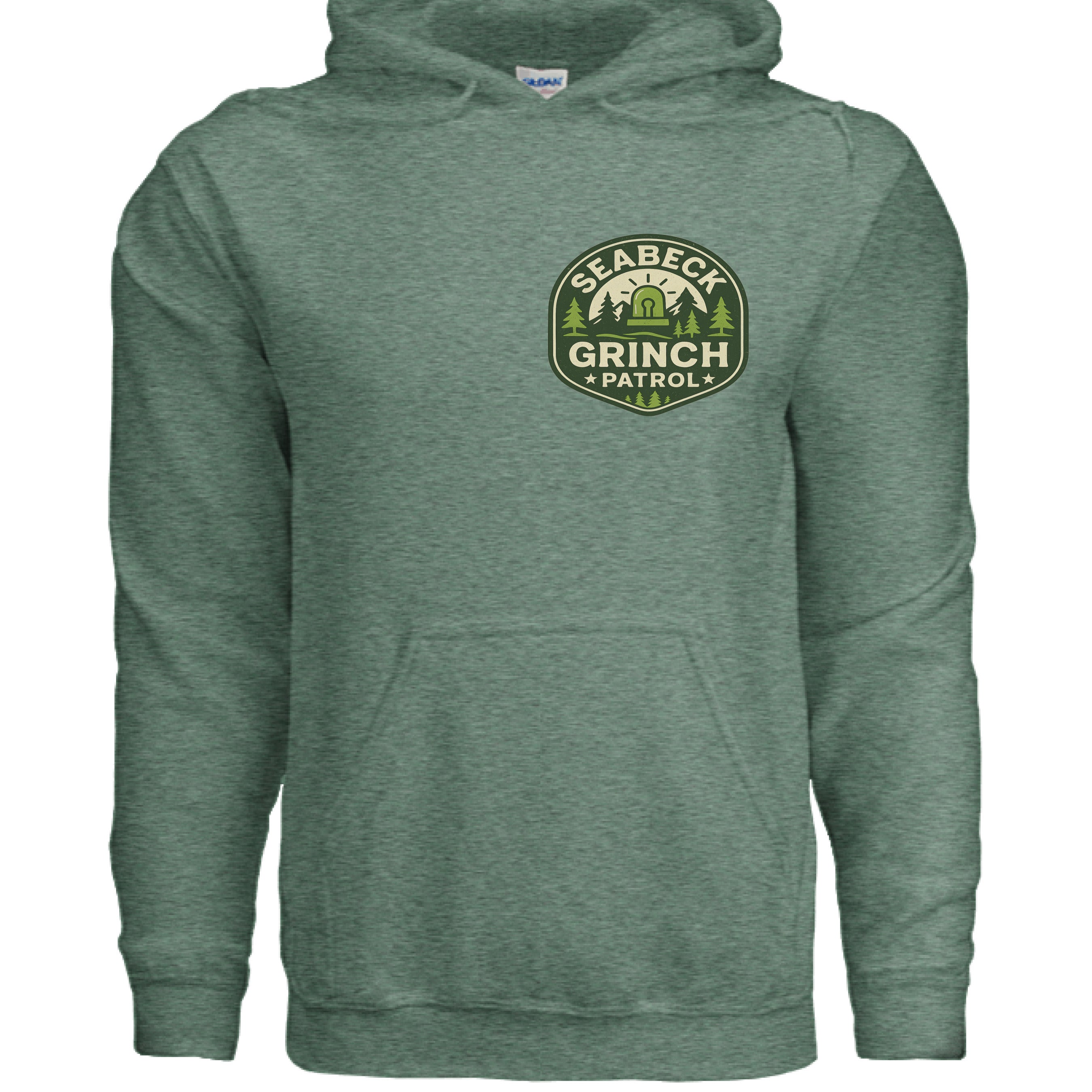 Heather Sport Dark Green - FRONT