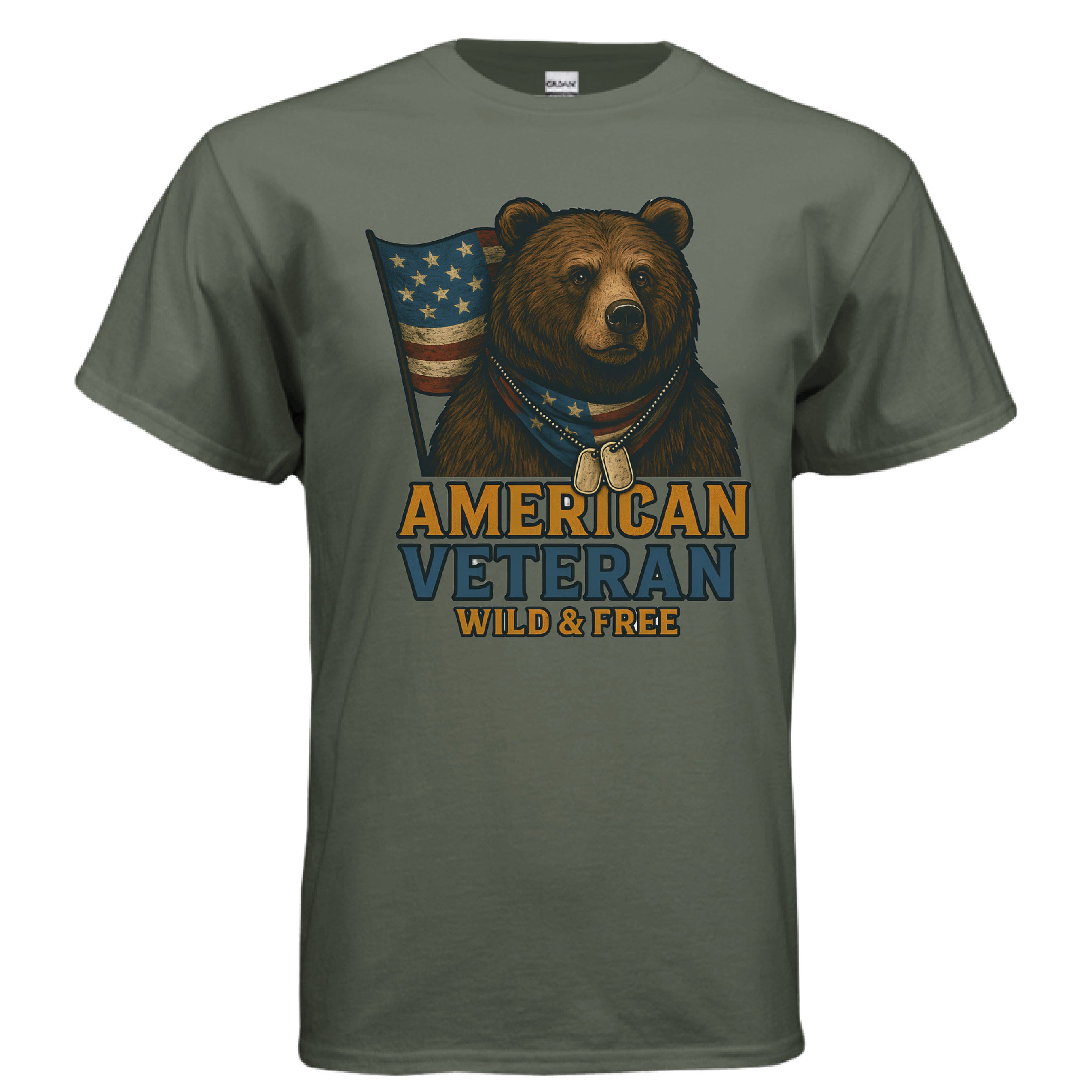 MILITARY GREEN - FRONT