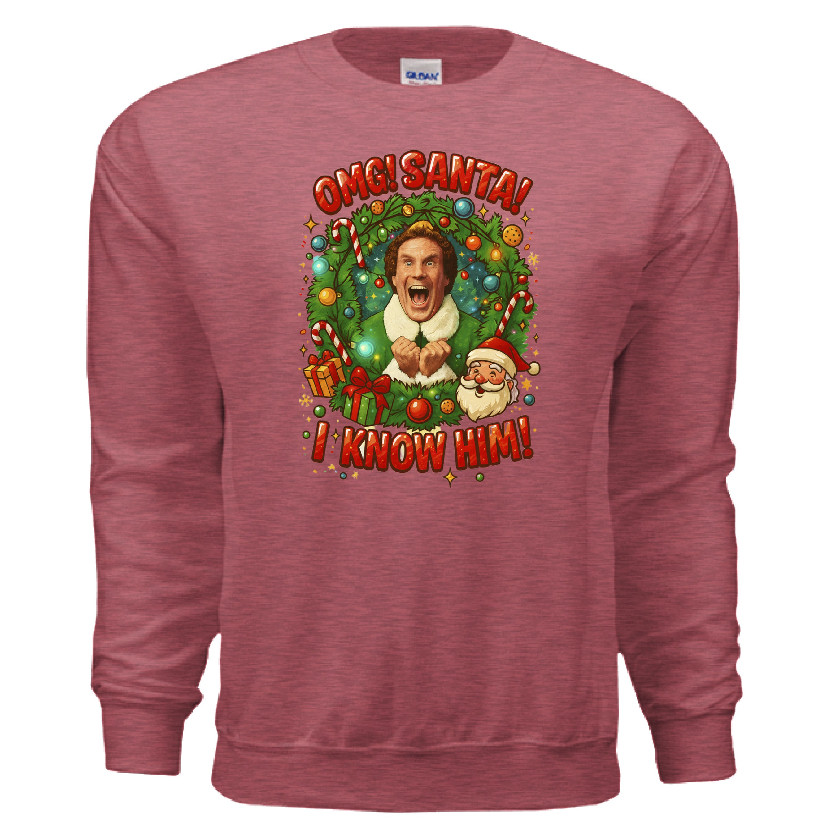 Heather Sport Scarlet Red - FRONT