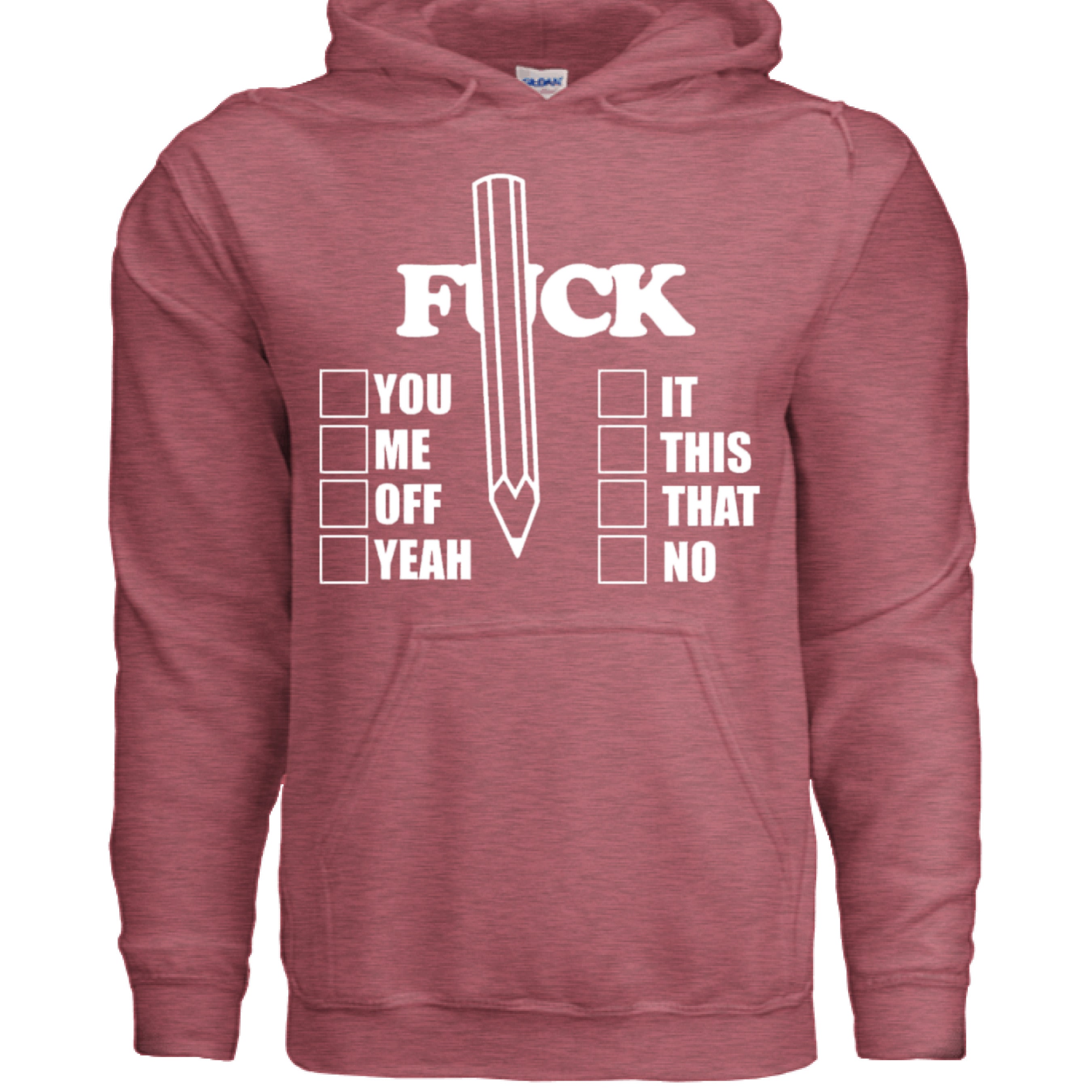 Heather Sport Scarlet Red - FRONT