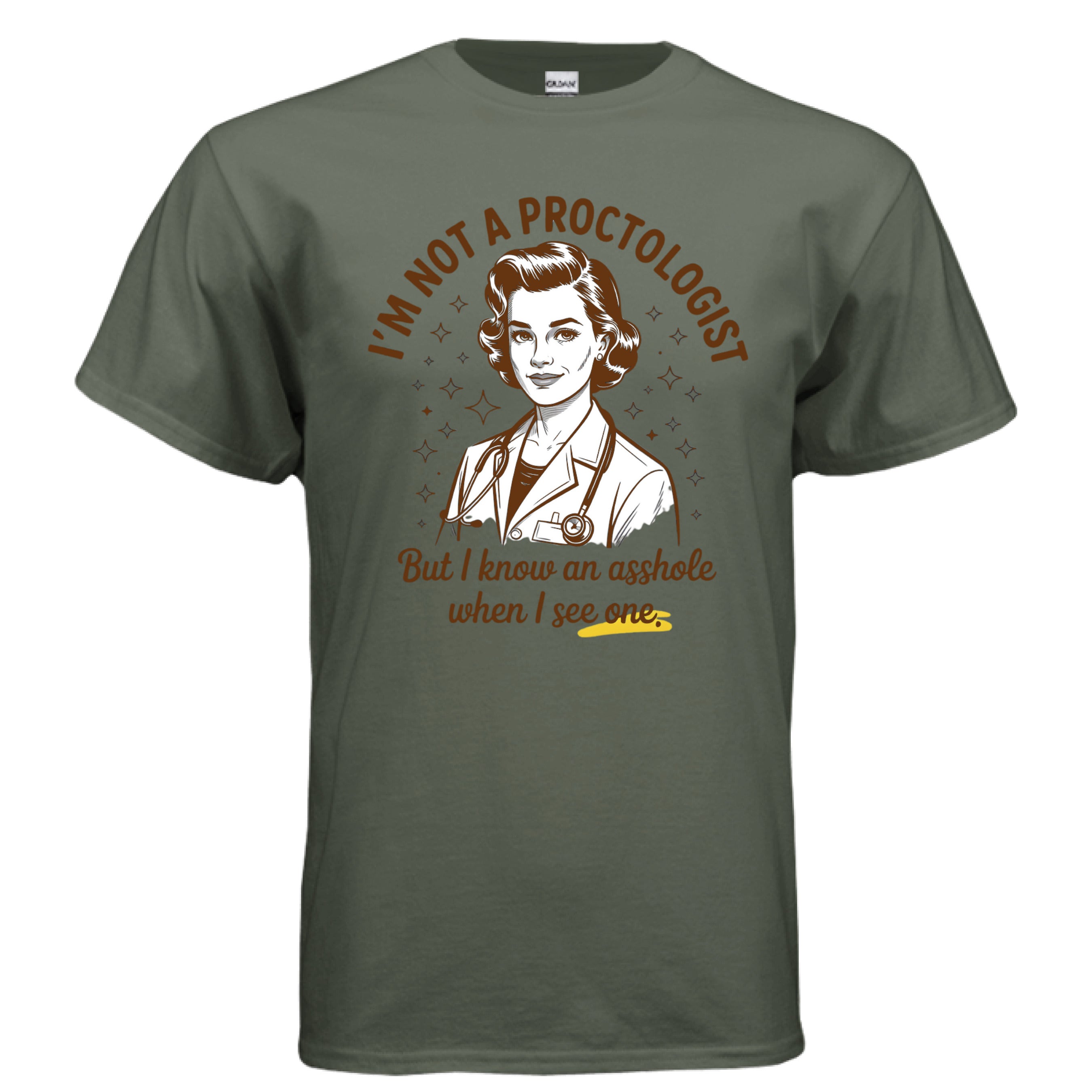 MILITARY GREEN - FRONT