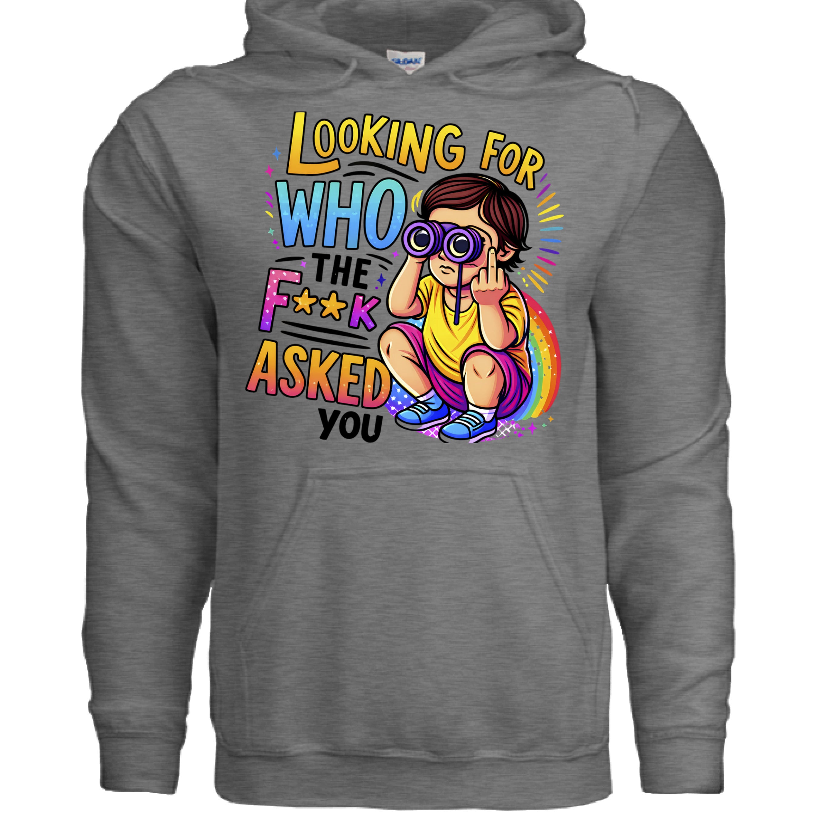 GRAPHITE HEATHER - FRONT