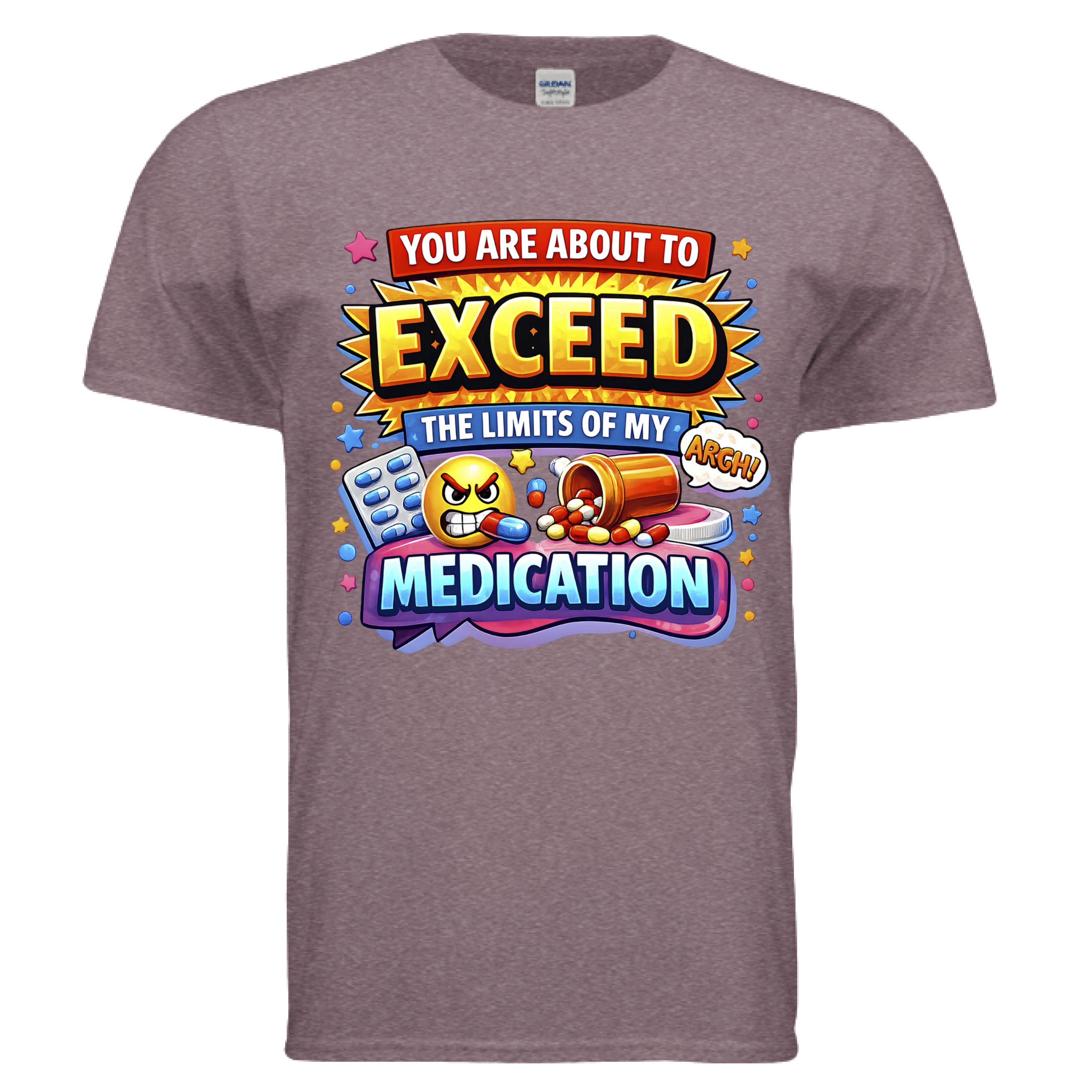 HEATHER MAROON - FRONT