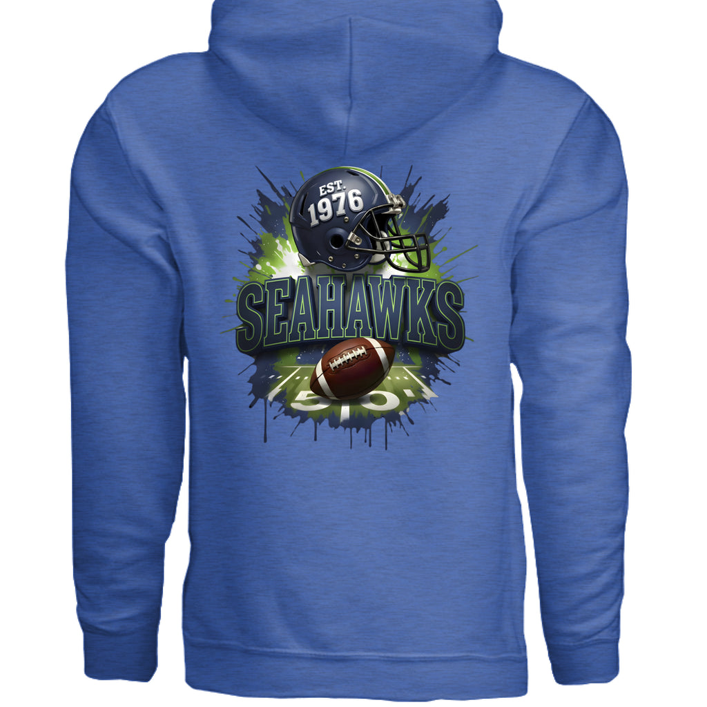 Heather Sport Royal - BACK