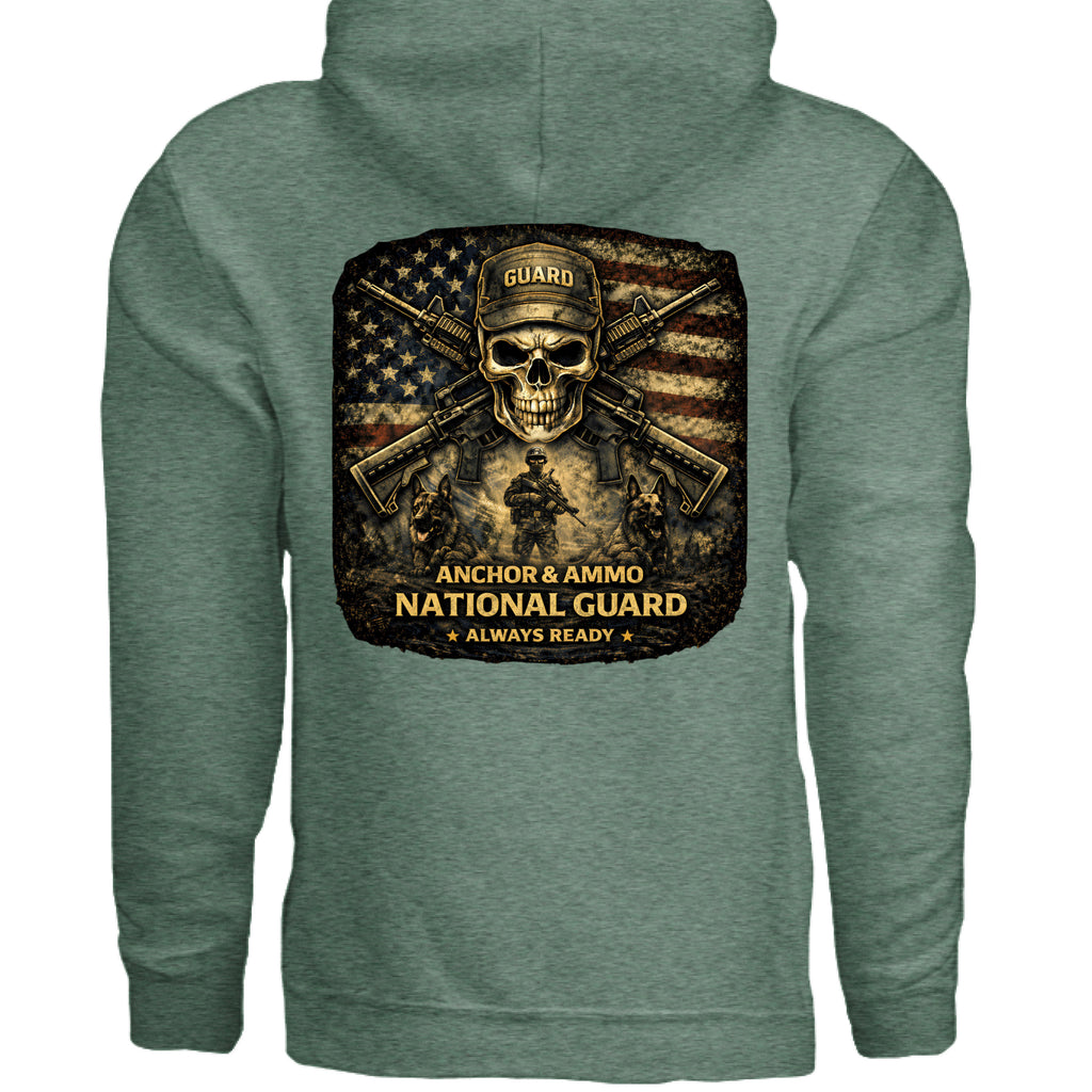 Heather Sport Dark Green - BACK