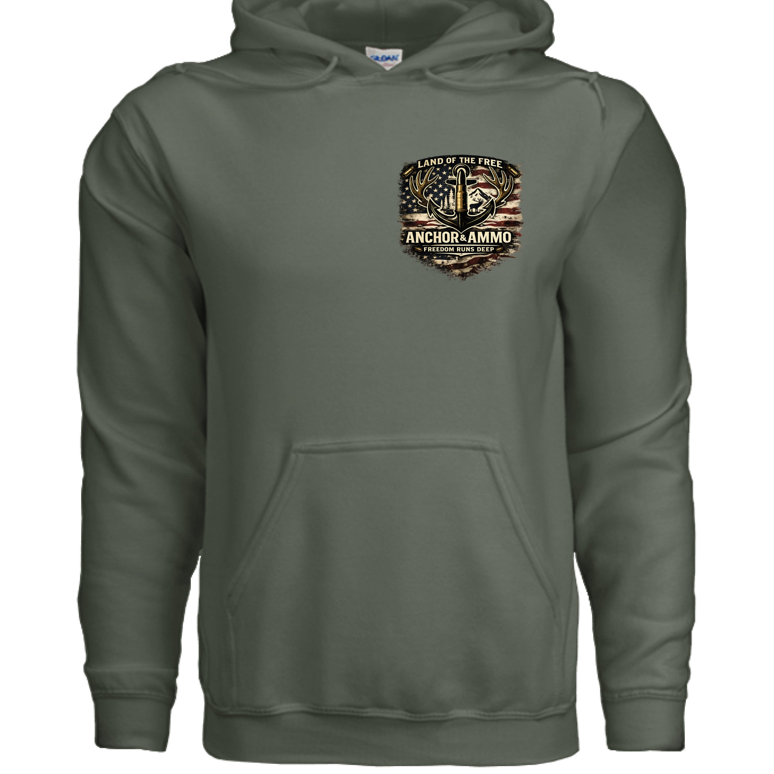 MILITARY GREEN - FRONT