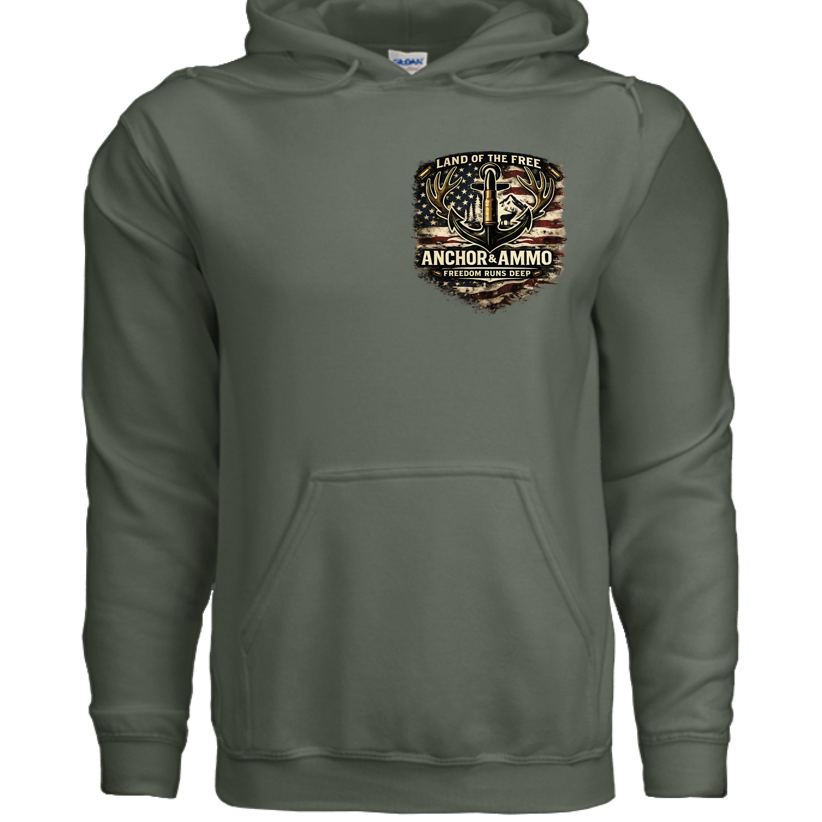 MILITARY GREEN - FRONT