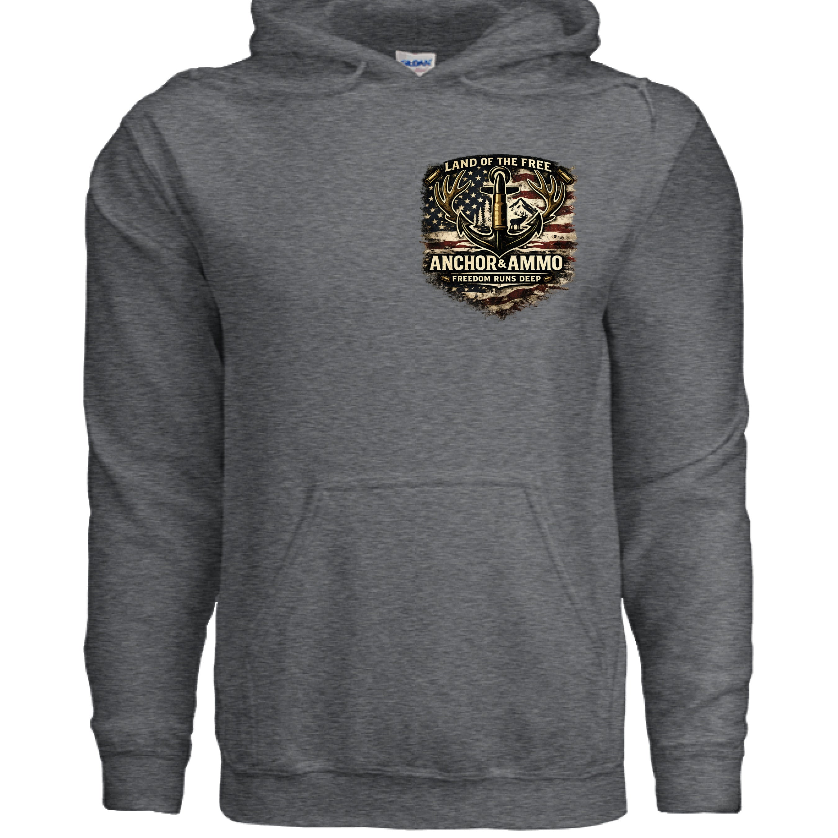 DARK HEATHER - FRONT