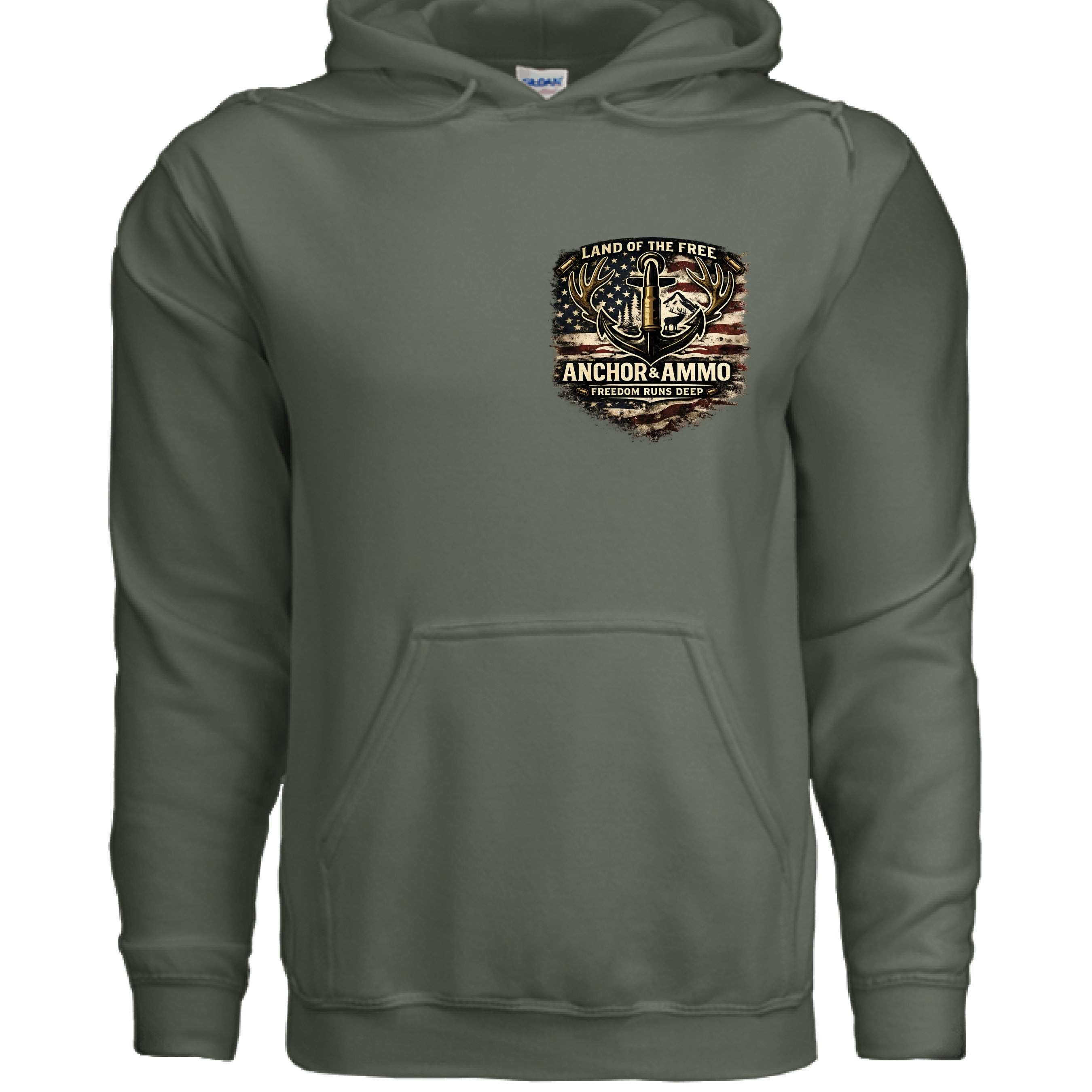 MILITARY GREEN - FRONT