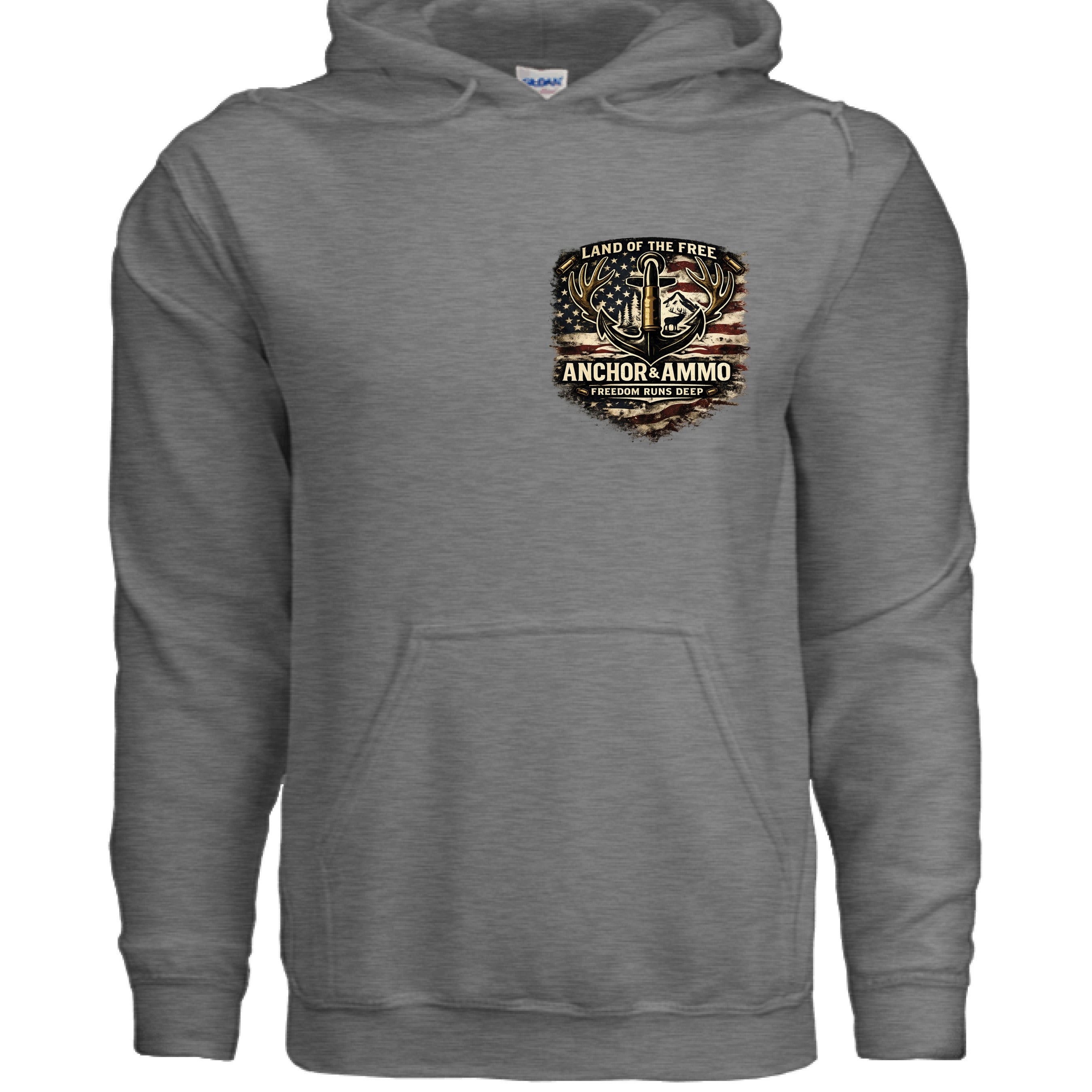 GRAPHITE HEATHER - FRONT