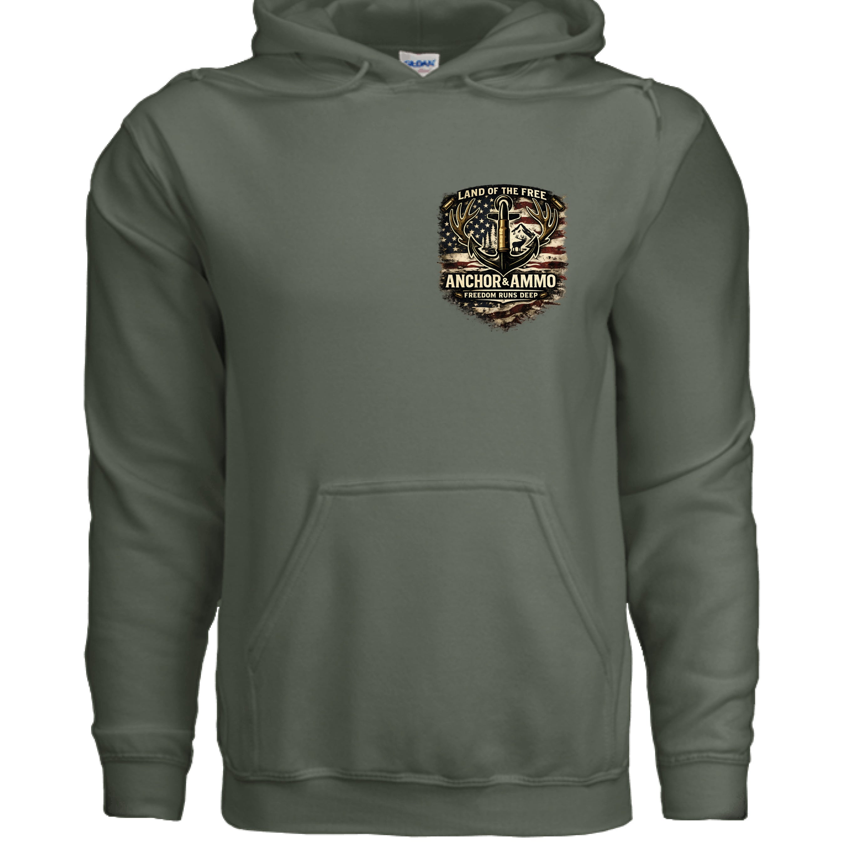 MILITARY GREEN - FRONT