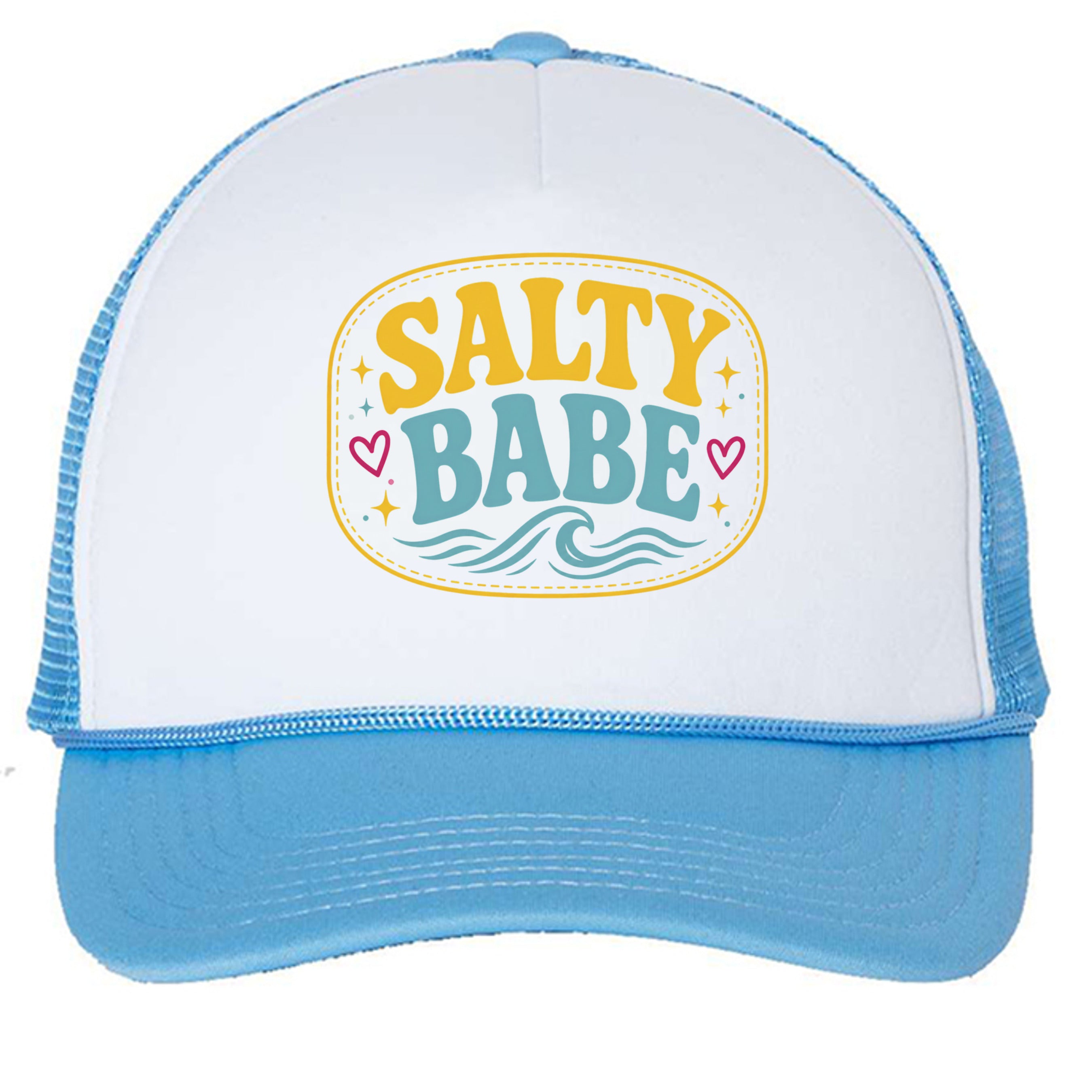 White/ Baby Blue - VC700 - FRONT