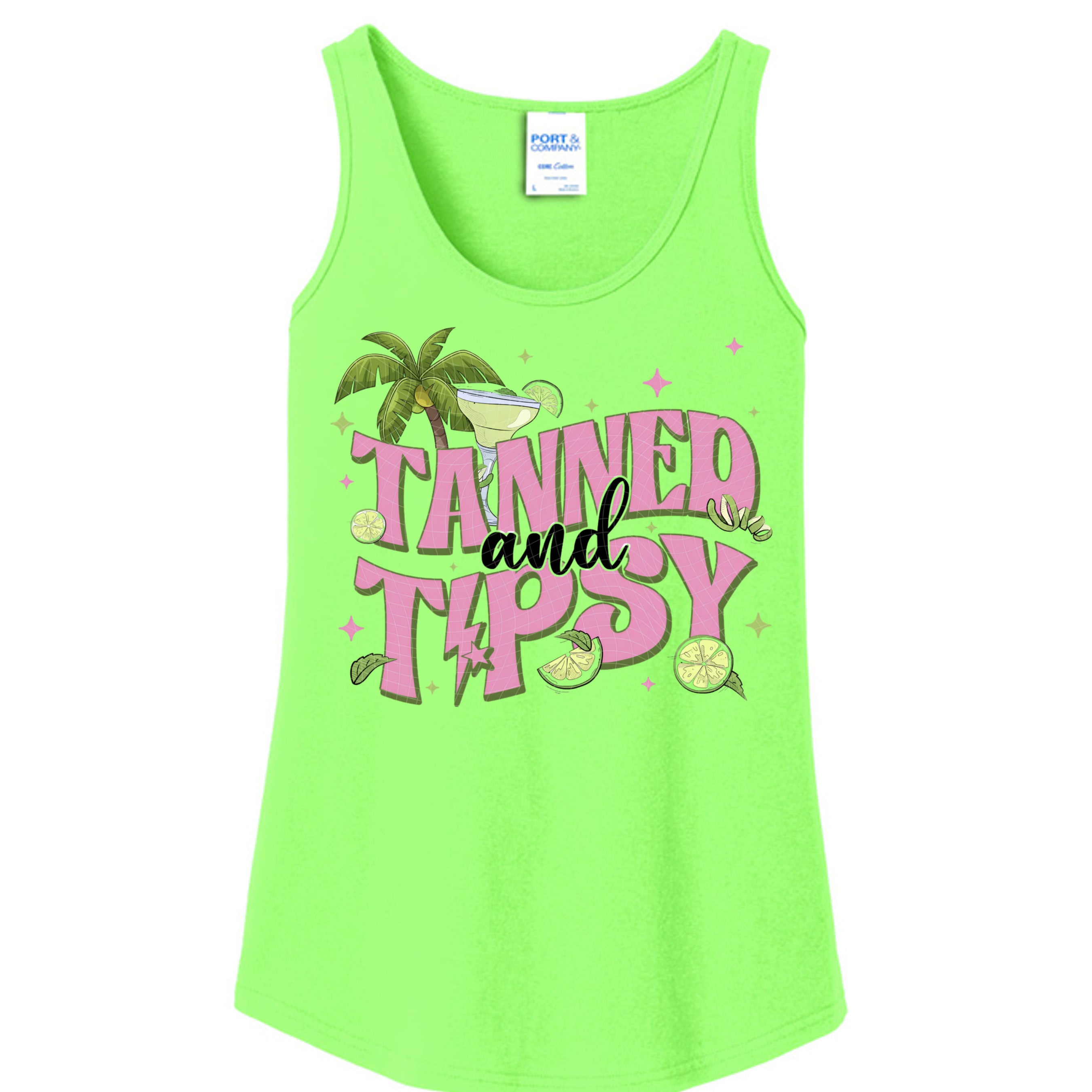 Neon Green - LPC54TT - FRONT