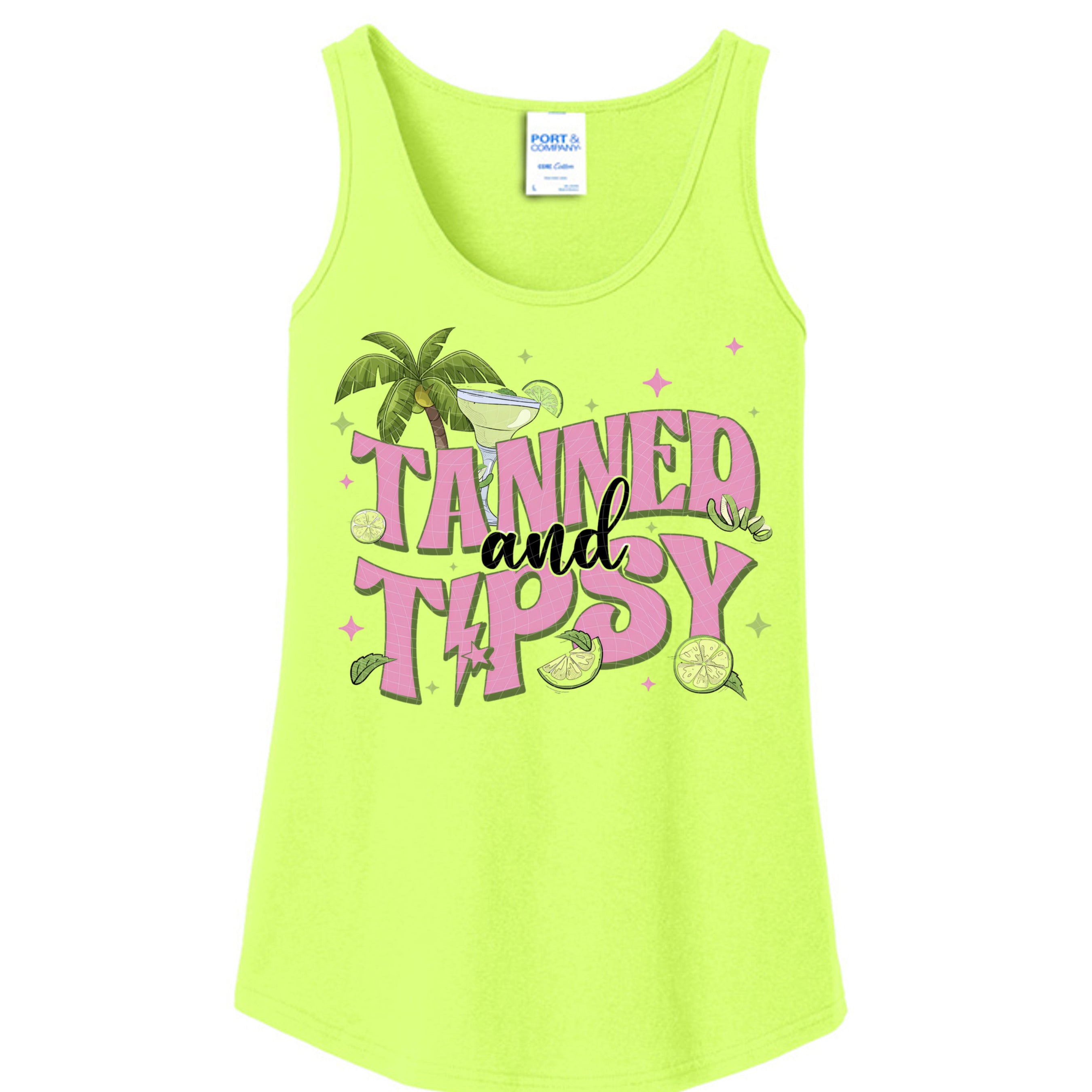 Neon Yellow - LPC54TT - FRONT